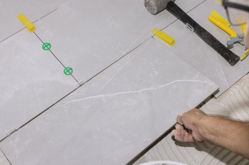 Tile Installation in a Bathroom